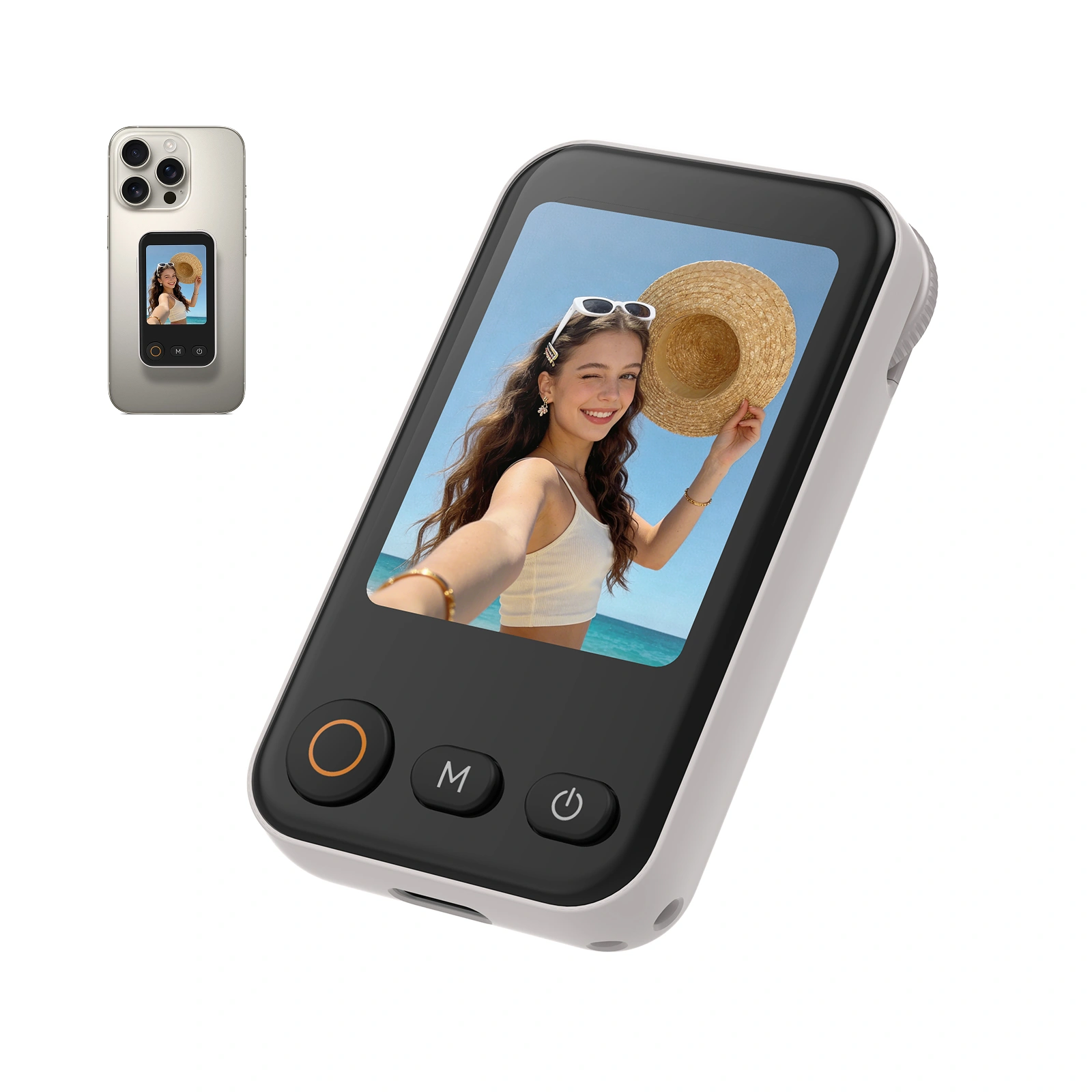 Moniteur Magnétique Pour Smartphone TELESIN MAGNETIC SELFIE MONITOR SCREEN MINI (P5-RMT-06) Moniteur Magnétique Pour Smartphone TELESIN MAGNETIC SELFIE MONITOR SCREEN MINI (P5-RMT-06) – Image 1